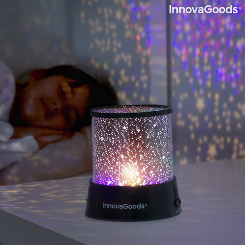 Lámpara Proyector de Estrellas LED para Dormir